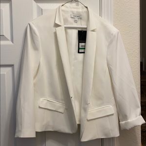 Women’s Nine West White Blazer